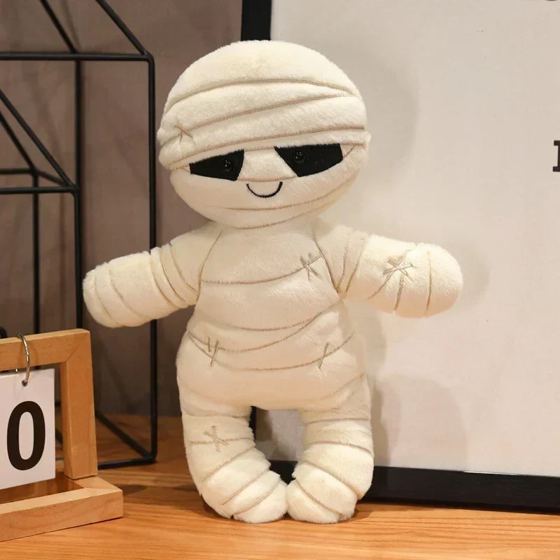 Spook-tacular Halloween Pumpkin Mummy Skull & Bone Plush Collection
