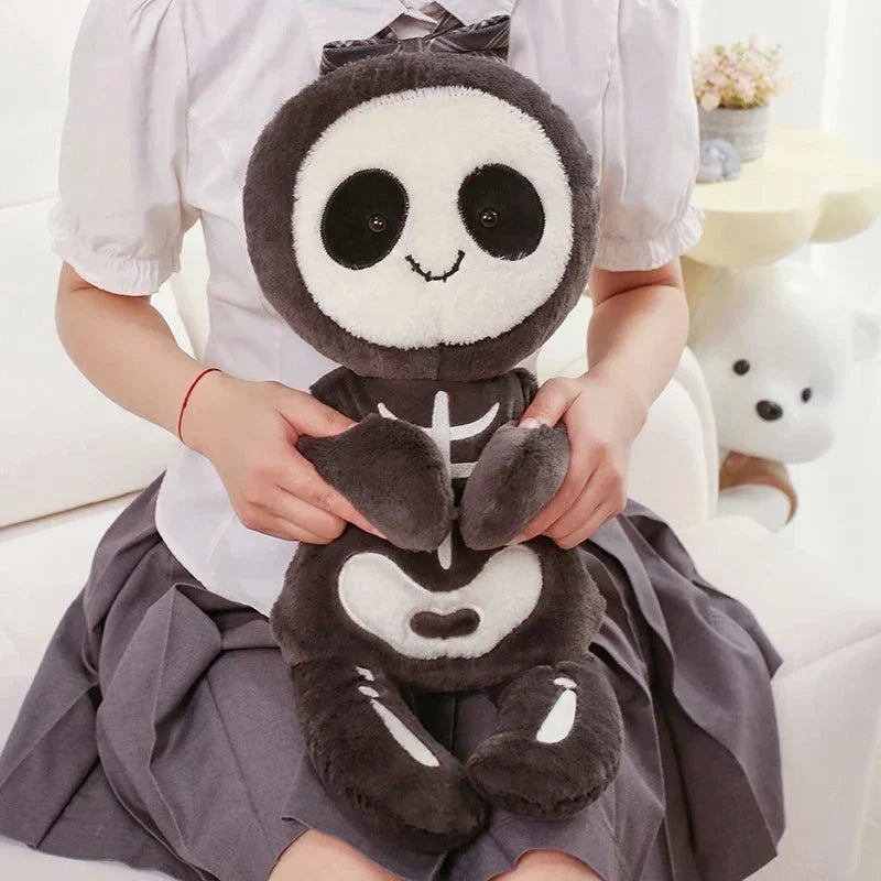 Chilling Skeleton and Mysterious Mummy Halloween Plush Toys
