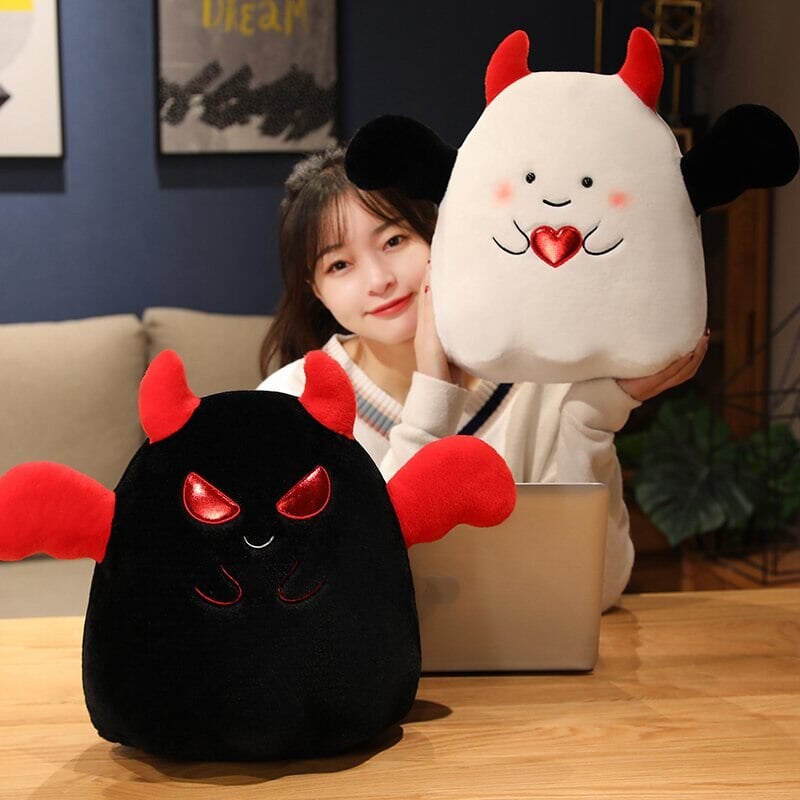 Charming Angel & Mischievous Devil Ghost Plushies